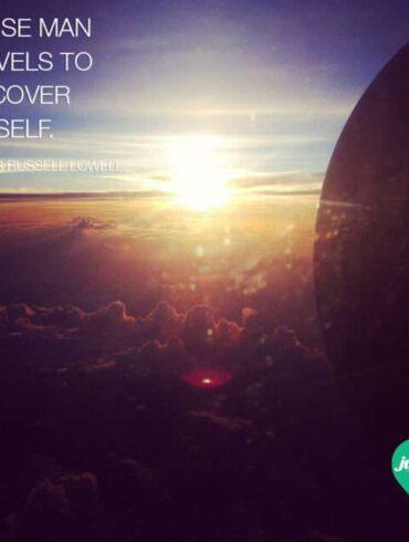 A wiseman travels to discover himself