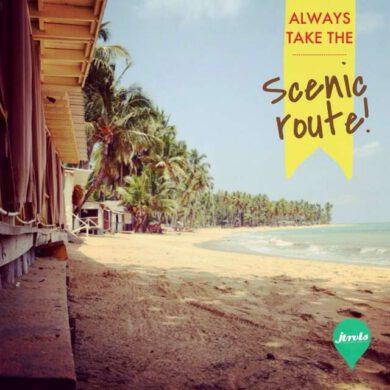 Always take the scenic route