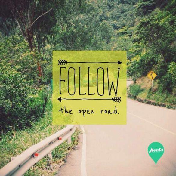 Follow the open road