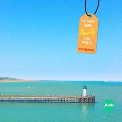 He who seek beauty, will find it... go travel!