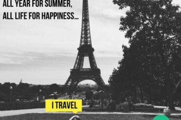 People wait all week for friday, all year for summer, all life for happiness. I Travel!