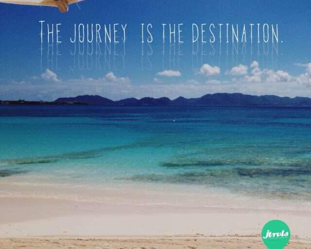 The journey is the destination
