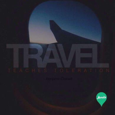 Travel teaches tolerance