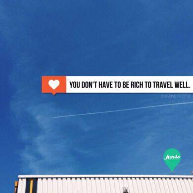 You don't have to be rich to travel well