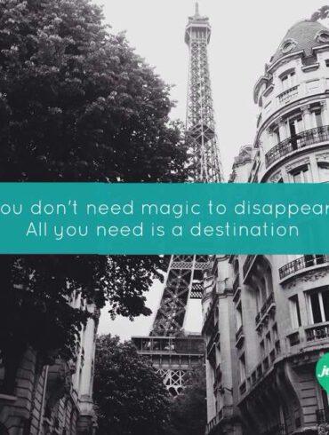 You don't need magic to disappear...