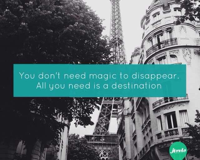 You don't need magic to disappear...