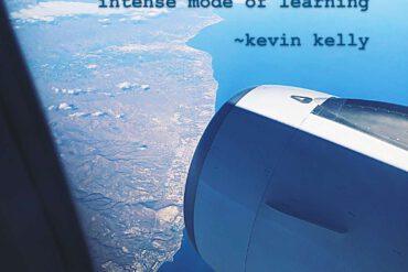 Travel is stil the most intense mode of learning