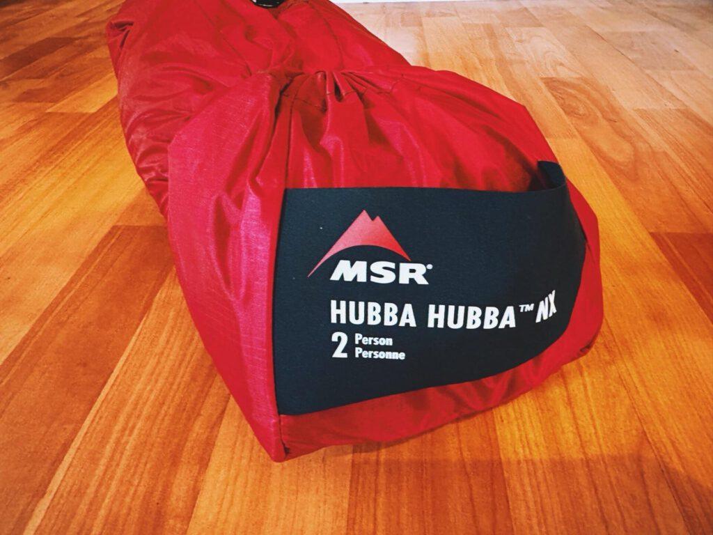 MSR Hubba Hubba NX 2 Tent packed