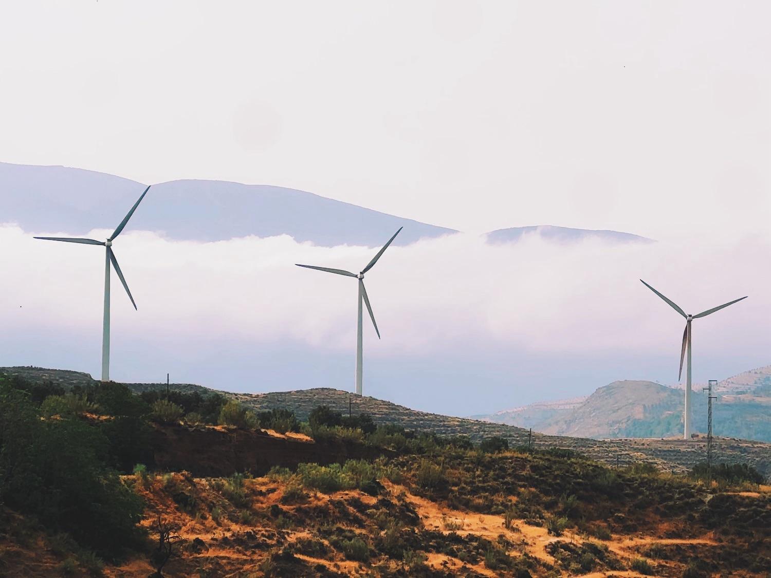 Windmills at Embalse de Canales, Spain ๐ช๐ธ