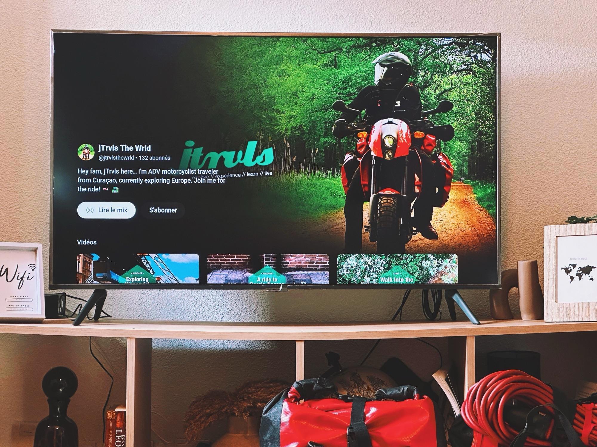 Checking my YouTube channel at Airbnb, Bordeaux, France ๐ซ๐ท