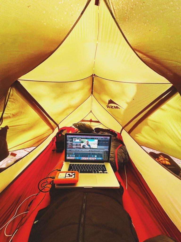 Tent editing studio, Leรณn, Spain ๐ช๐ธ