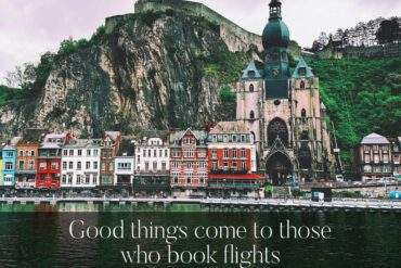 Good things come to those who book flights