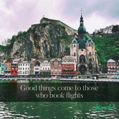 Good things come to those who book flights