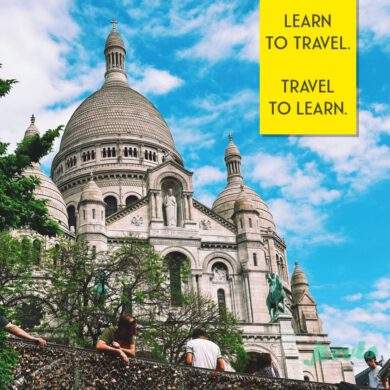 LEARN TO TRAVEL. TRAVEL TO LEARN.