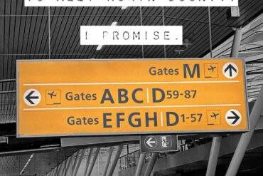Dear airport we're going to meet again soon... I promise.