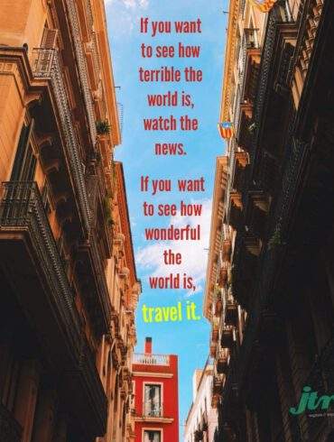 If you want to see how wonderful the world is