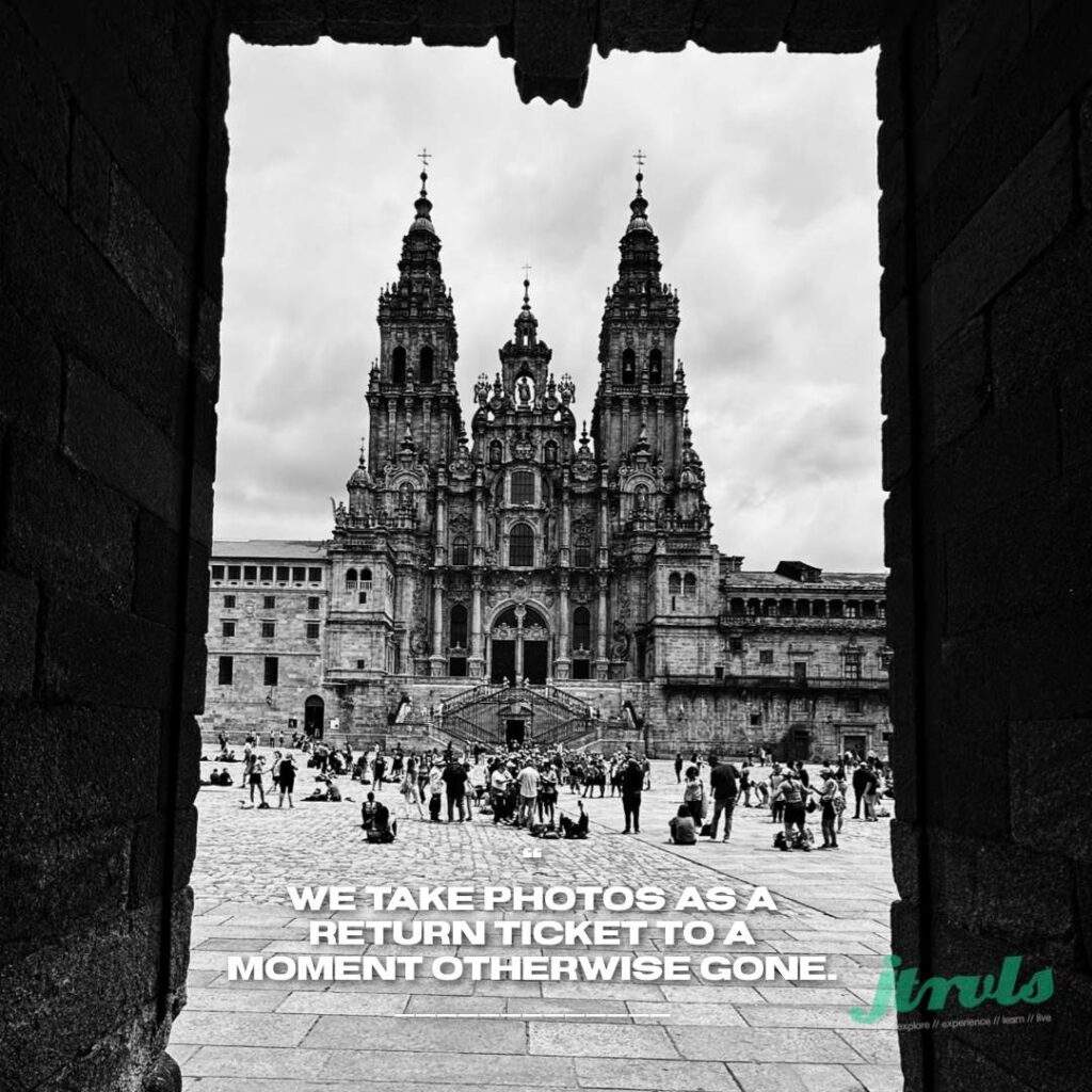 We take photos as a return ticket to a moment otherwise gone.